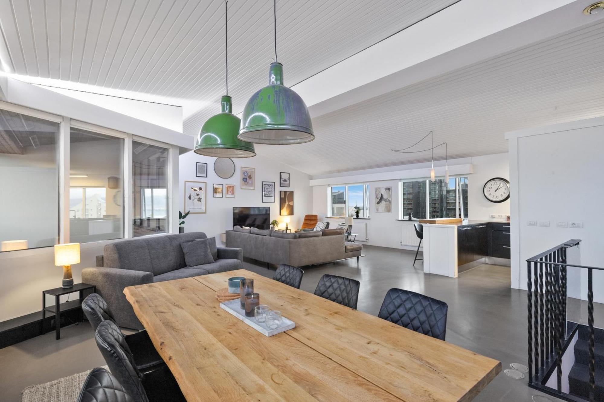 Penthouse Apt On The Shopping Street-Free Parking Reykjavik Exterior photo